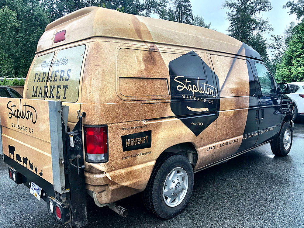 Tacoma-business vehicle wraps