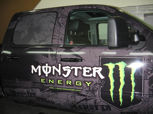 Monster Energy full vehicle wrap