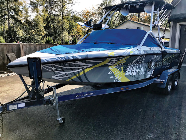 Boat wraps that make a big splash